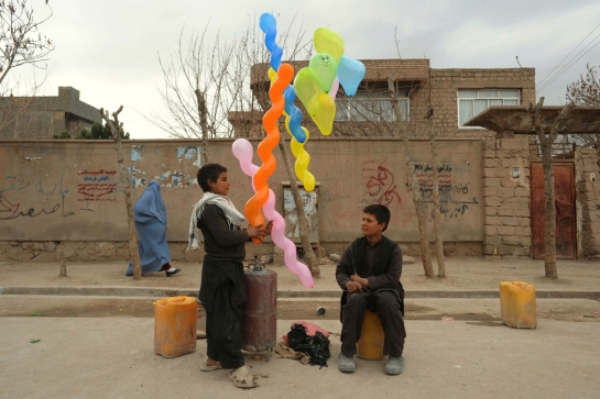 balloon sellers afgan